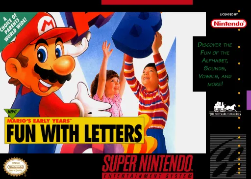 Mario's Early Years - Fun with Letters (USA)